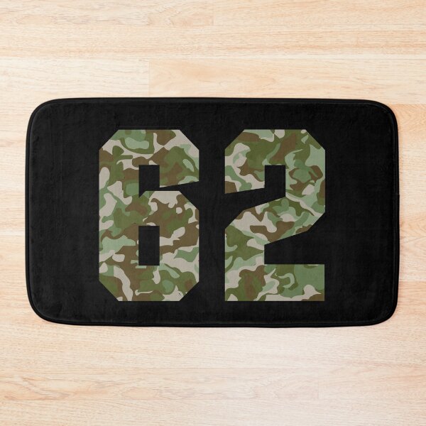 Item preview, Army Camo Number Sixty-two Veteran Lucky Number 62 designed and sold by Urosek.