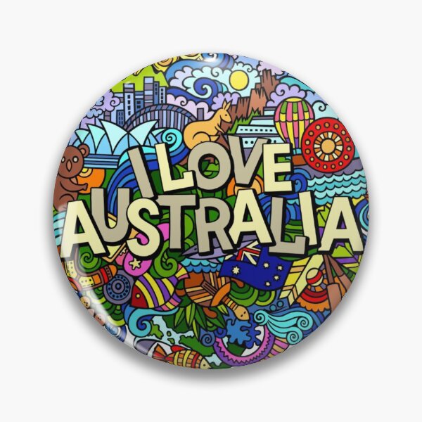 Item preview, I Love Australia  designed and sold by designbyjodyb.