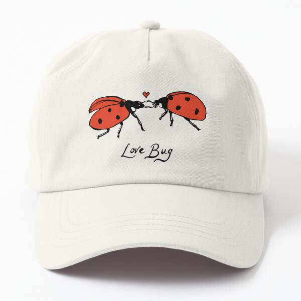 Love Bug, two ladybirds in love. Dad Hat