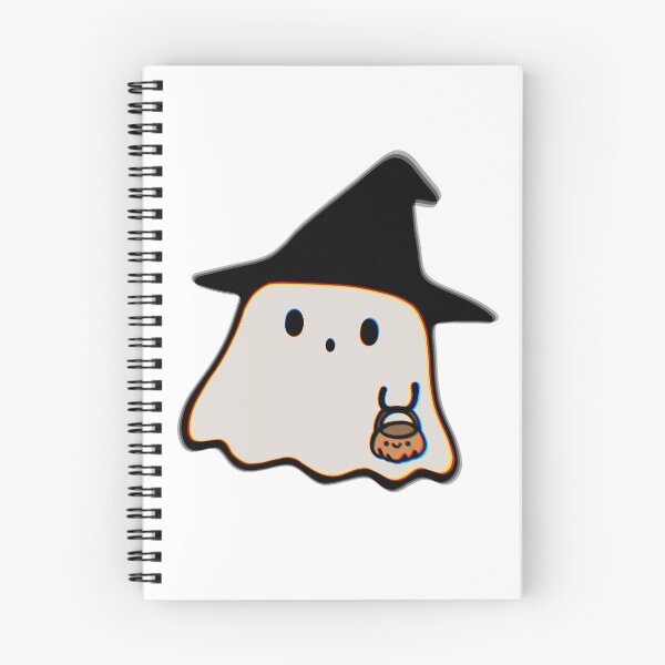 Item preview, Ghost with Pumpkin Bag Chromatic Aberration designed and sold by Aizyshop.