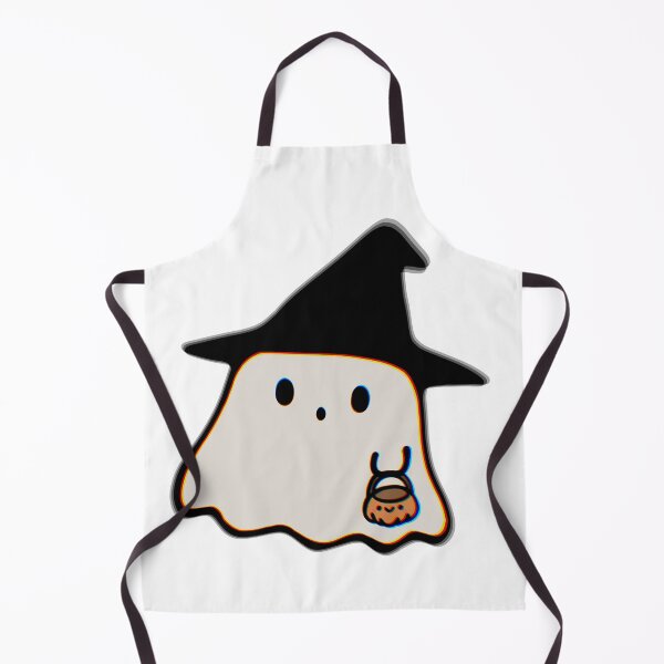 Item preview, Ghost with Pumpkin Bag Chromatic Aberration designed and sold by Aizyshop.