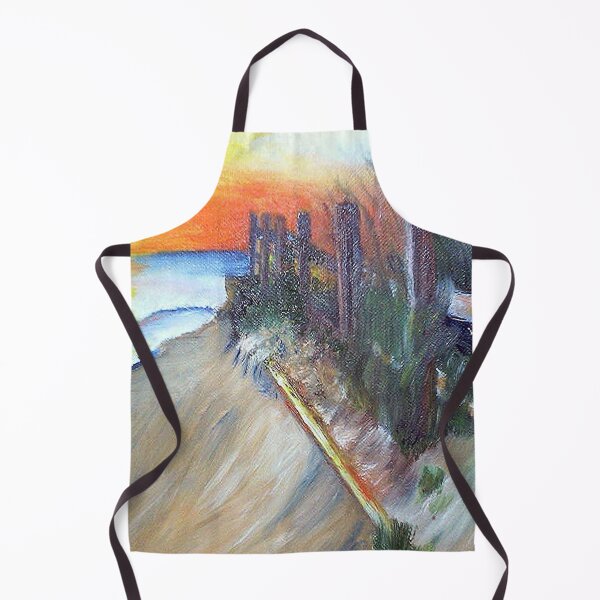 Artikelvorschau, Sonnenuntergang über dem Strand, Fine Art Print Seascape, inspiriert von der Natur entworfen und verkauft von Adri Barnard.