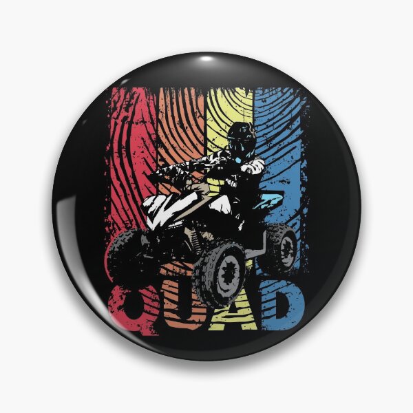 Item preview, Quad driving four wheel 4x4 quad riders racing motorsport retro design designed and sold by brunsch-print.