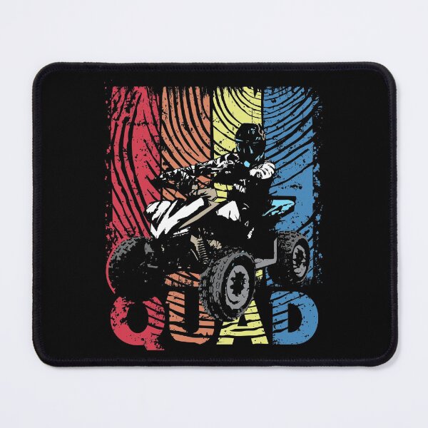 Item preview, Quad driving four wheel 4x4 quad riders racing motorsport retro design designed and sold by brunsch-print.