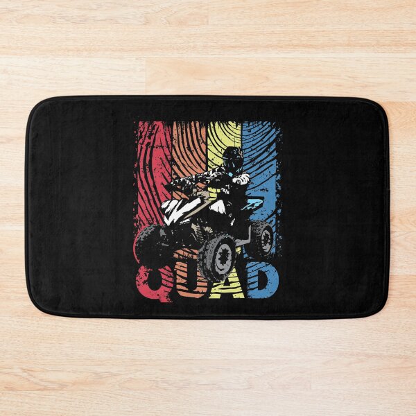 Item preview, Quad driving four wheel 4x4 quad riders racing motorsport retro design designed and sold by brunsch-print.