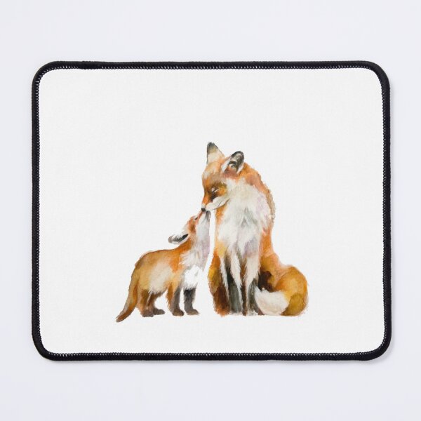 Item preview, Fox and cub watercolour  designed and sold by AmeliaPlayer.
