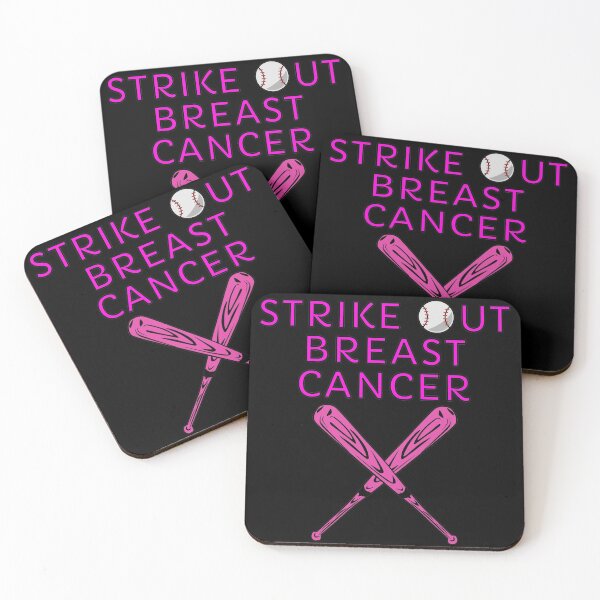Item preview, strike out breast cancer - baseball designed and sold by nakavt.