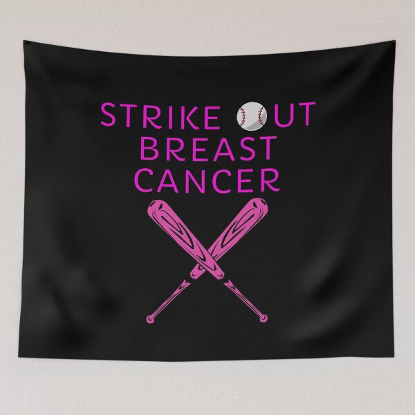 Item preview, strike out breast cancer - baseball designed and sold by nakavt.