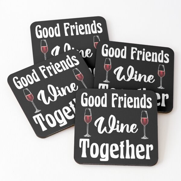 Item preview, Good friends Wine Together designed and sold by GuwdTCo.