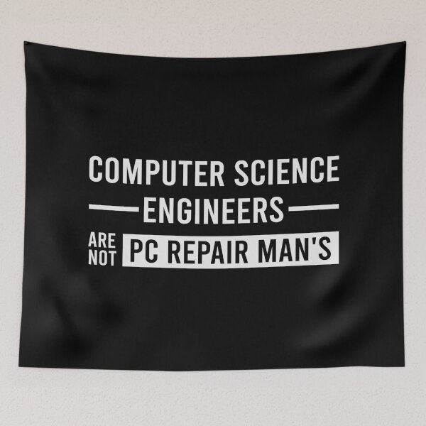 Item preview, Computer science engineers are not PC repair man s designed and sold by lamjar-art.