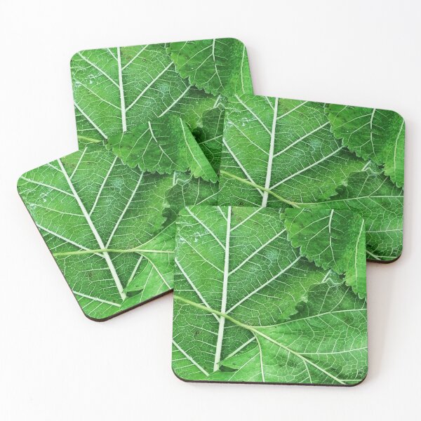 Item preview, Save nature, dew grass, nature lovers, green leaves, leaf pattern designed and sold by Collagedream.