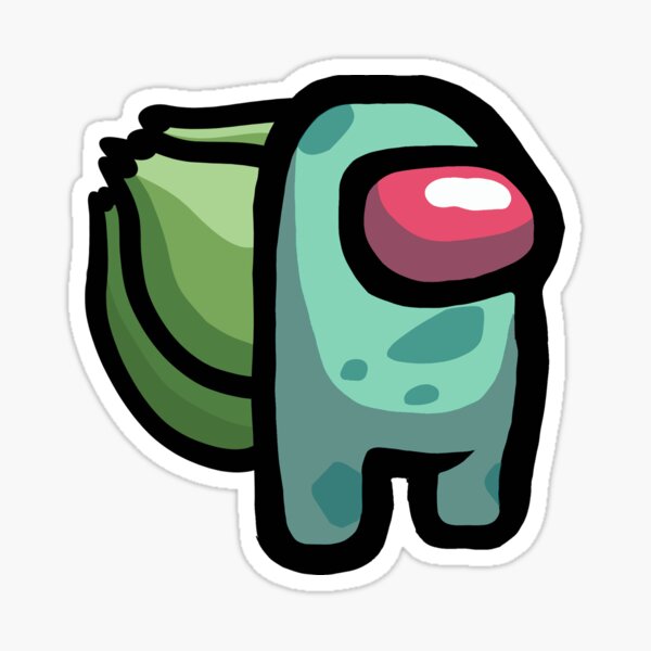 Arrancadores Sus: Arrancador tipo hierba de primera generación "The Seed PKMN" Pegatina
