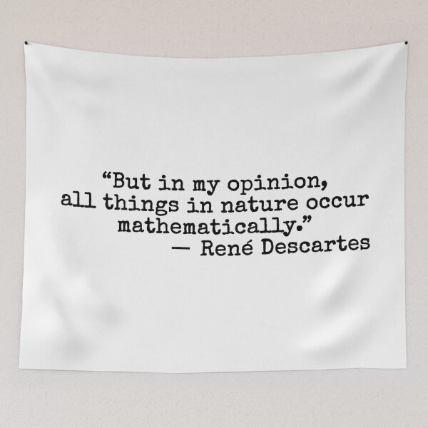 Item preview, Mathematically, René Descartes designed and sold by eddsi.