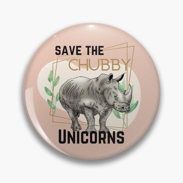 Item preview, Save the Chubby Unicorns  designed and sold by creativeDaphne.