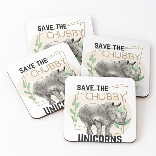 Item preview, Save the Chubby Unicorns  designed and sold by creativeDaphne.