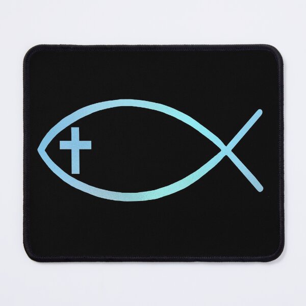 Item preview, Ichthys - Jesus Fish Cross designed and sold by molamode.