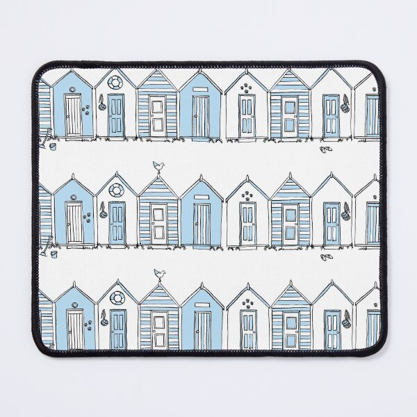 Item preview, Little Blue Beach Huts designed and sold by Laura-Fearn.