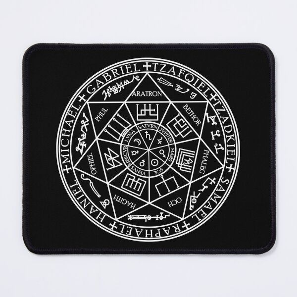 Item preview, Holy Seal of the 7 Archangels; Seven Archangels Symbol Talisman Sigil designed and sold by signsandsymbols.