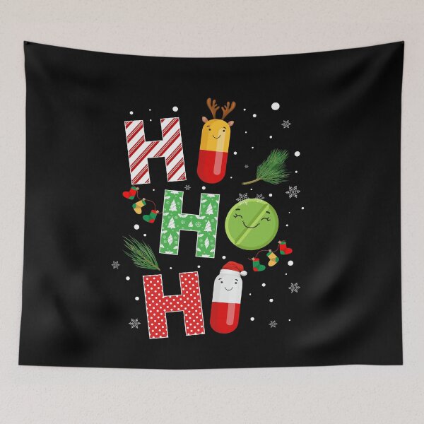 Item preview, Funny Pharmacist Christmas Ho Ho Ho Pharmacy Technician Tech designed and sold by Dream-bubble.