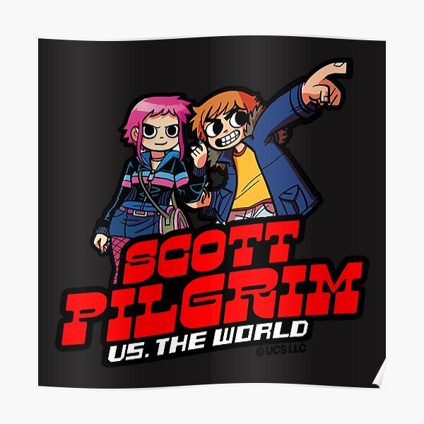 Vintage Movie Scott Pilgrim Vs. The World Anime Comedy Art Poster Canvas  Painting Wall Print Picture for Living Room Home Decor | Lazada PH