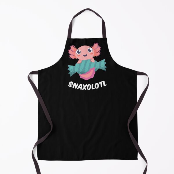 Item preview, Snaxolotl Kawaii Foodie Axolotl I designed and sold by Lemon Pepper.
