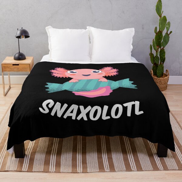 Item preview, Snaxolotl Kawaii Foodie Axolotl I designed and sold by Lemon Pepper.