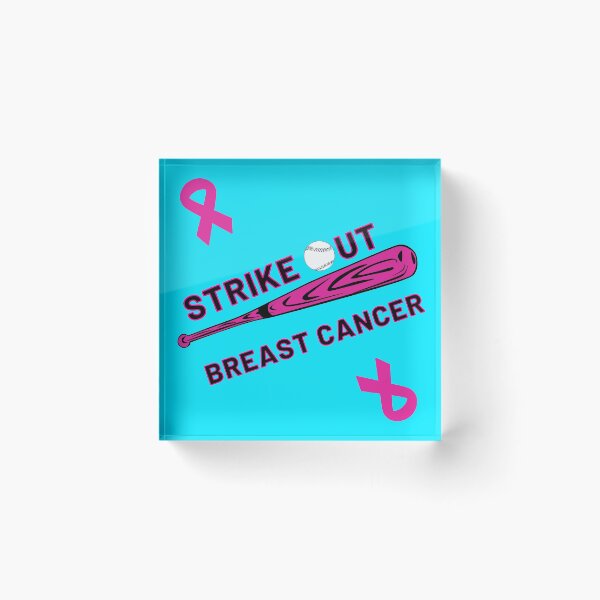 Item preview, Strike Out Breast Cancer designed and sold by nakavt.