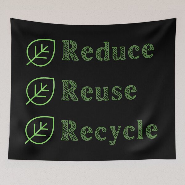 Item preview, Reduce Reuse Recycle designed and sold by Color-Sparkle.
