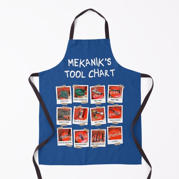 Item preview, Mechanic Tool Chart Funny Names - White lettering designed and sold by PalmettoGfx.