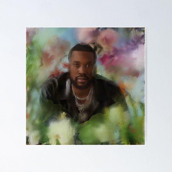 Item preview, expensive pain,mill,portrait,art,watercolor,poster,art,artwork,rap,rapper,black,hiphop,legend,graffiti,fan,flowers,album,print designed and sold by spacesbydee.