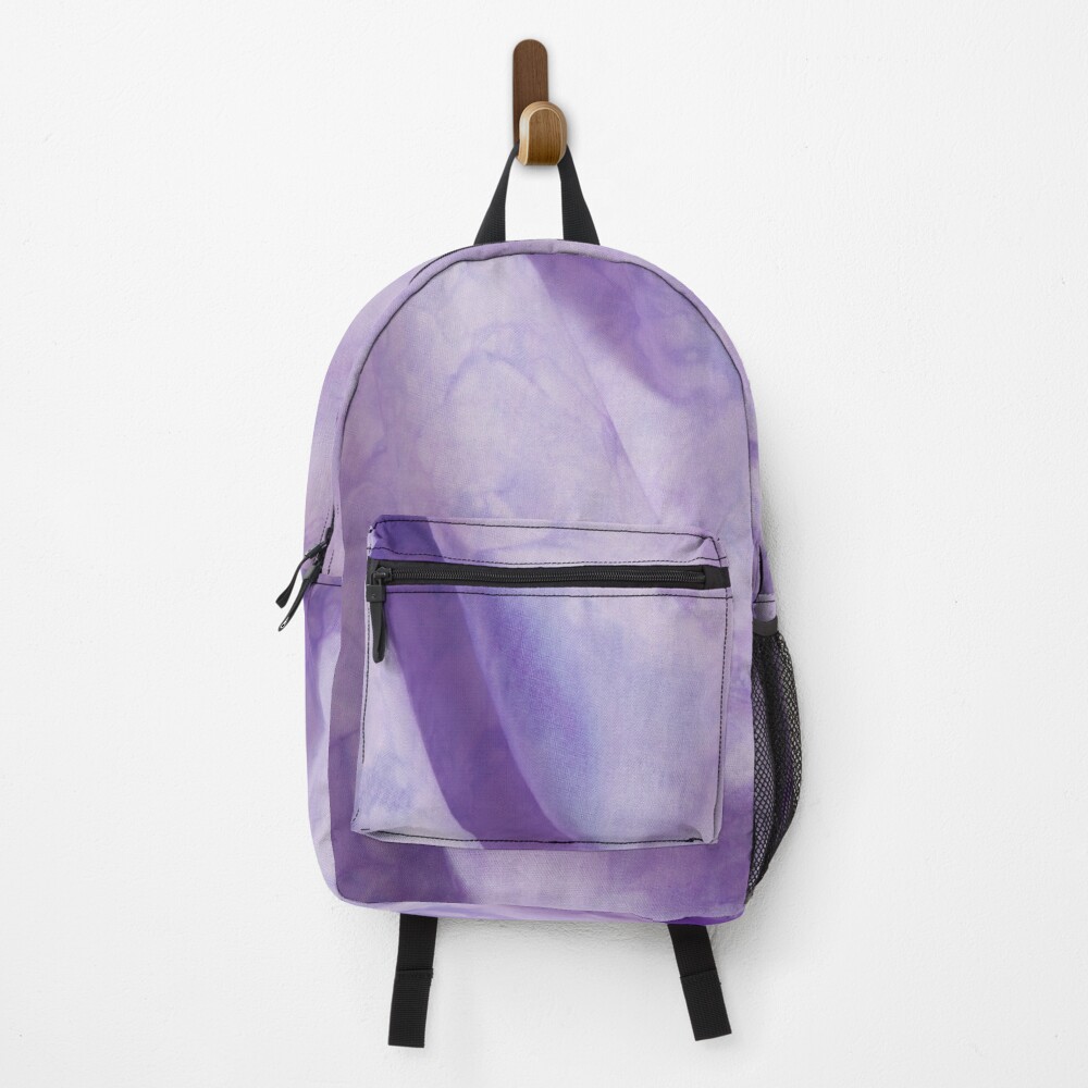 Discover 3D Purple Tie-Dye Backpack