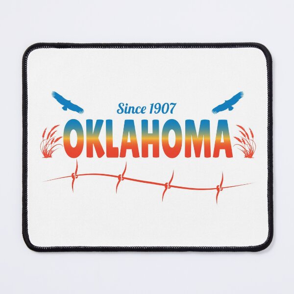 Item preview, Oklahoma Sunset Since 1907 Rustic designed and sold by TKsTees.