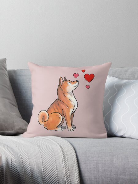 Shiba Inu Pillows Cushions for Sale Redbubble