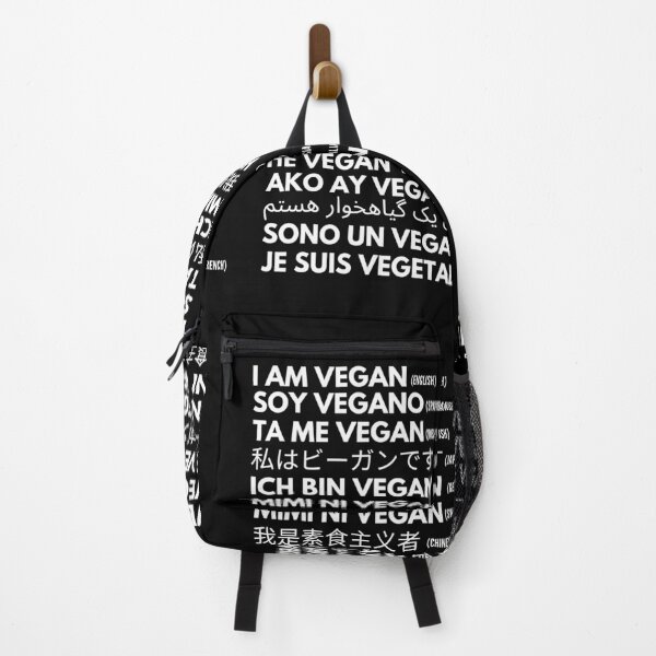 Item preview, I Am Vegan - Multi Language Communication Saying Perfect For Travelers designed and sold by Vegginitup.