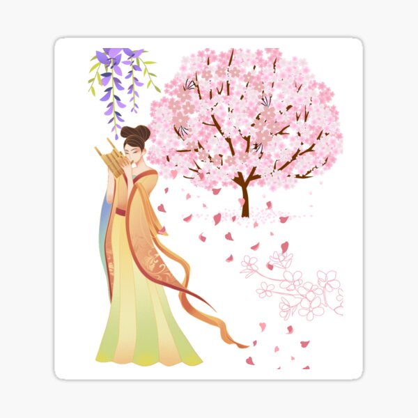 Lilly's Garden Flow Collection Sticker