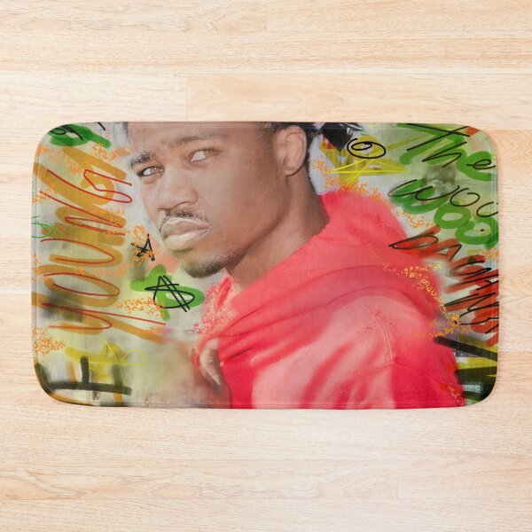 Item preview, Ricch,music,rapper,rap,music,portrait,graffiti,poster,hiphop,trap,gangsta,album,the woo,cool,dope,canvas,print designed and sold by spacesbydee.
