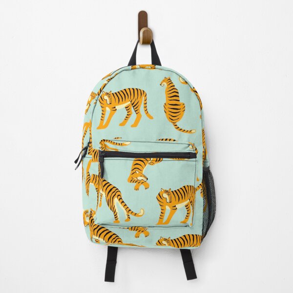 Item preview, Tiger pattern in Miami art deco style designed and sold by PG Illustration.