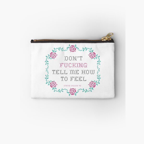 Item preview, Don't fucking tell me how to feel cross stitch designed and sold by swinku.