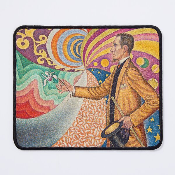 Item preview, Portrait de Félix Fénéon by Paul Signac (1890) designed and sold by allhistory.