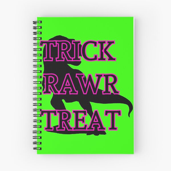 Item preview, trick rawr treat dinosaur designed and sold by nakavt.