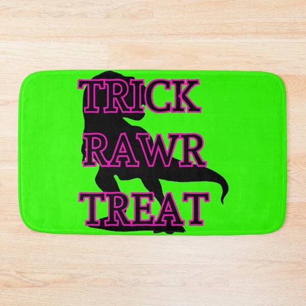Item preview, trick rawr treat dinosaur designed and sold by nakavt.