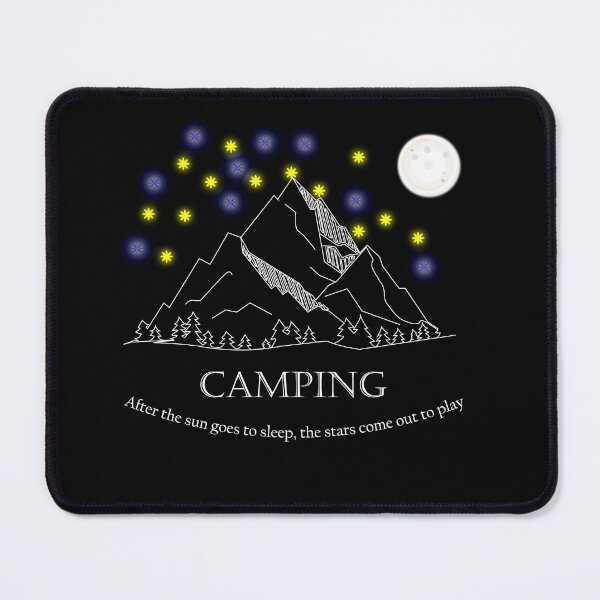 Item preview, Camping trips are useful for psychological comfort designed and sold by Creative-Ho.