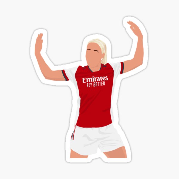 Beth Mead Arsenal Shirt 22/23 Sticker for Sale by alxstevunz