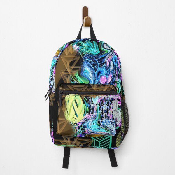 Item preview, Black Psychedelic Symmetry 4 designed and sold by Discordant Dreams Art.