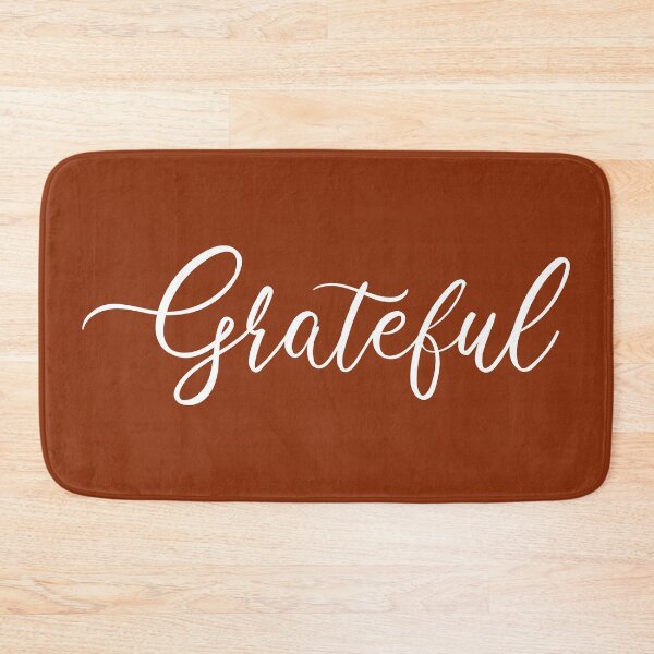 Artikelvorschau, Dankbar - Burnt Orange Thanksgiving Home Decor - Rust Brown Farmhouse Herbstdeko entworfen und verkauft von thelustrous.