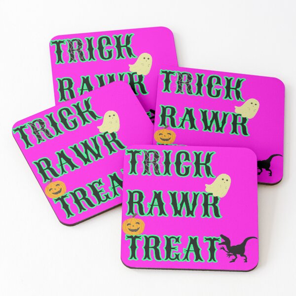 Item preview, trick rawr treat - halloween designed and sold by nakavt.