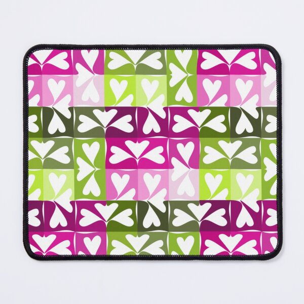 Item preview, Heart tessellation (red&green) designed and sold by VioletandGrace.