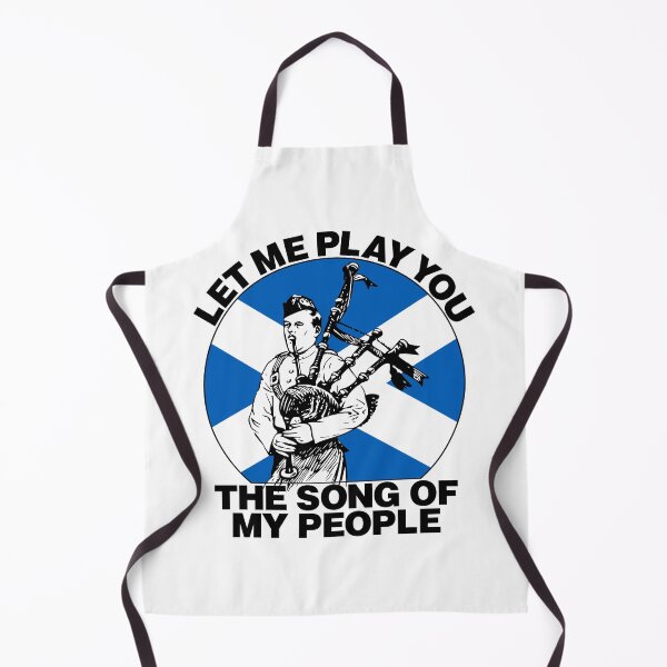 Item preview, Let Me Play You The Song Of My People sticker funny bagpipe gift for Scottish musician designed and sold by Rad-State.