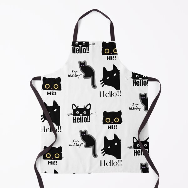 Item preview, black cat peeking Collection designed and sold by infazbdeen.