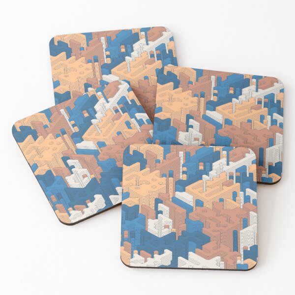 Item preview, Isometric Pattern #3 designed and sold by SoloDesignArt.